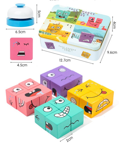 Cubix: Early Learner's Face-Changing Block Set