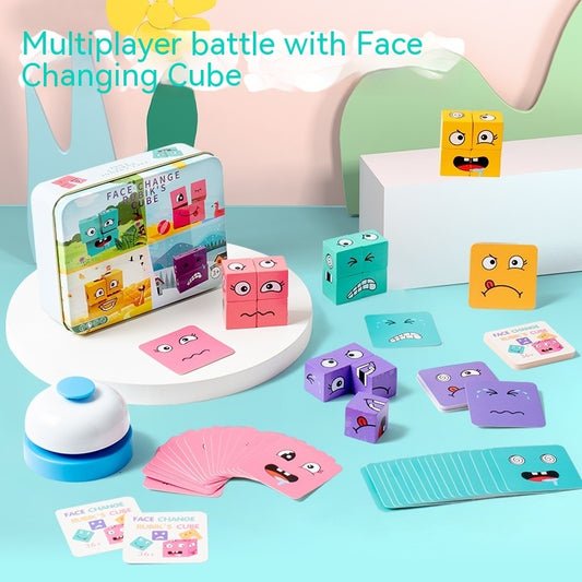 Cubix: Early Learner's Face-Changing Block Set