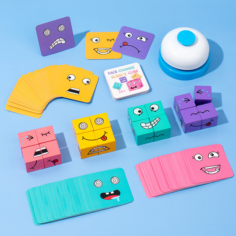 Cubix: Early Learner's Face-Changing Block Set
