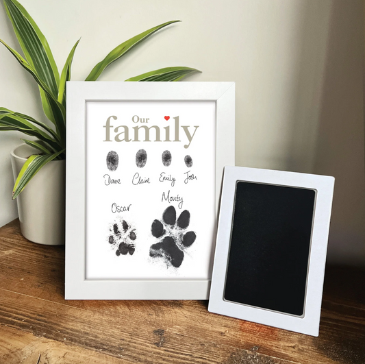 Paw Print Harmony: Pet & Baby Safe Imprint Kit