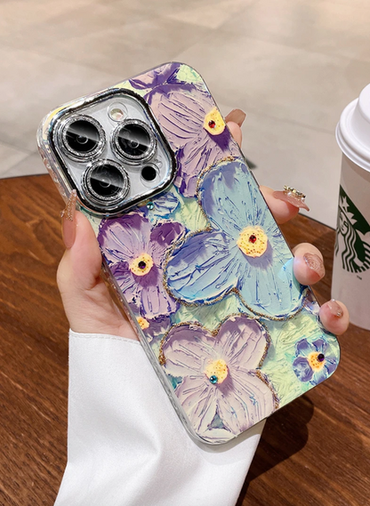 Luxury ~ Oil Painting Flower iPhone Case