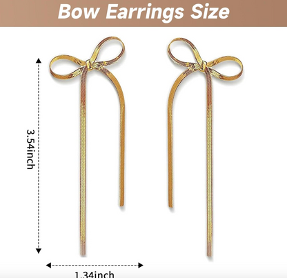 Luxury Bow Earrings