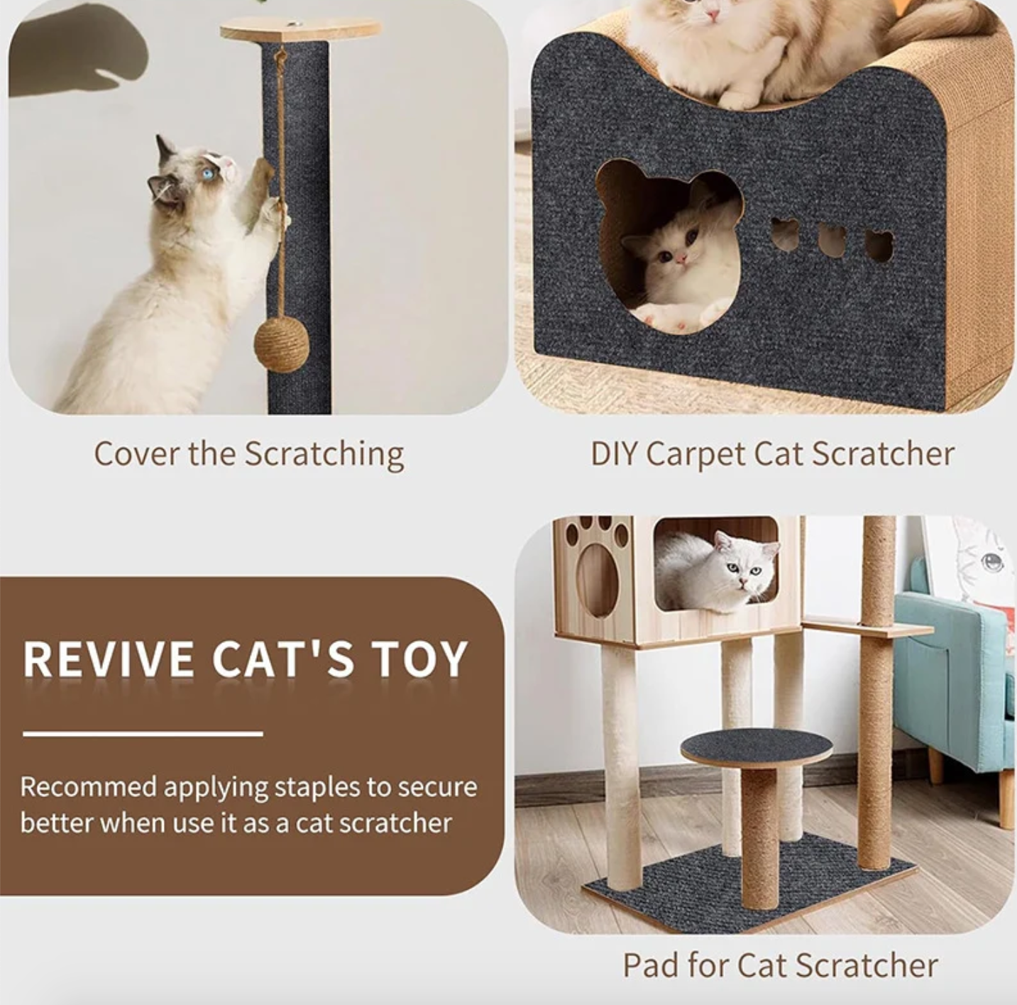 🔥Last day 50% OFF🔥Cat Scratching Mat - Cat Protect Furniture