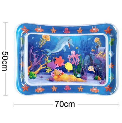 Tummy Time Water Play Mat: Early Education Developing Activity Toys