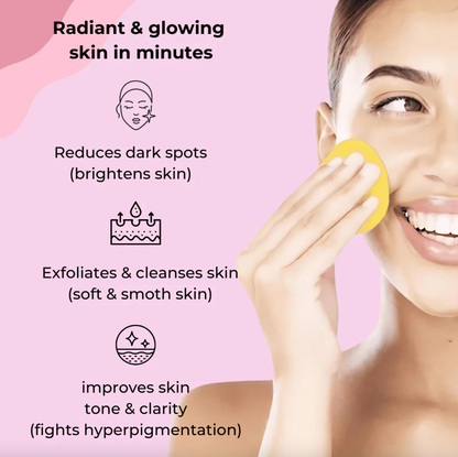 Kojic Acid Turmeric Cleansing Pads