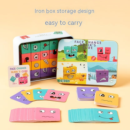 Cubix: Early Learner's Face-Changing Block Set