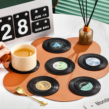 Vinyl Record Player Coasters